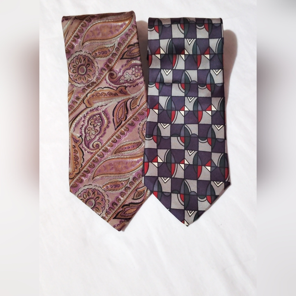 Tie Duo – Stafford Executive Silk + Viaggio Polyester